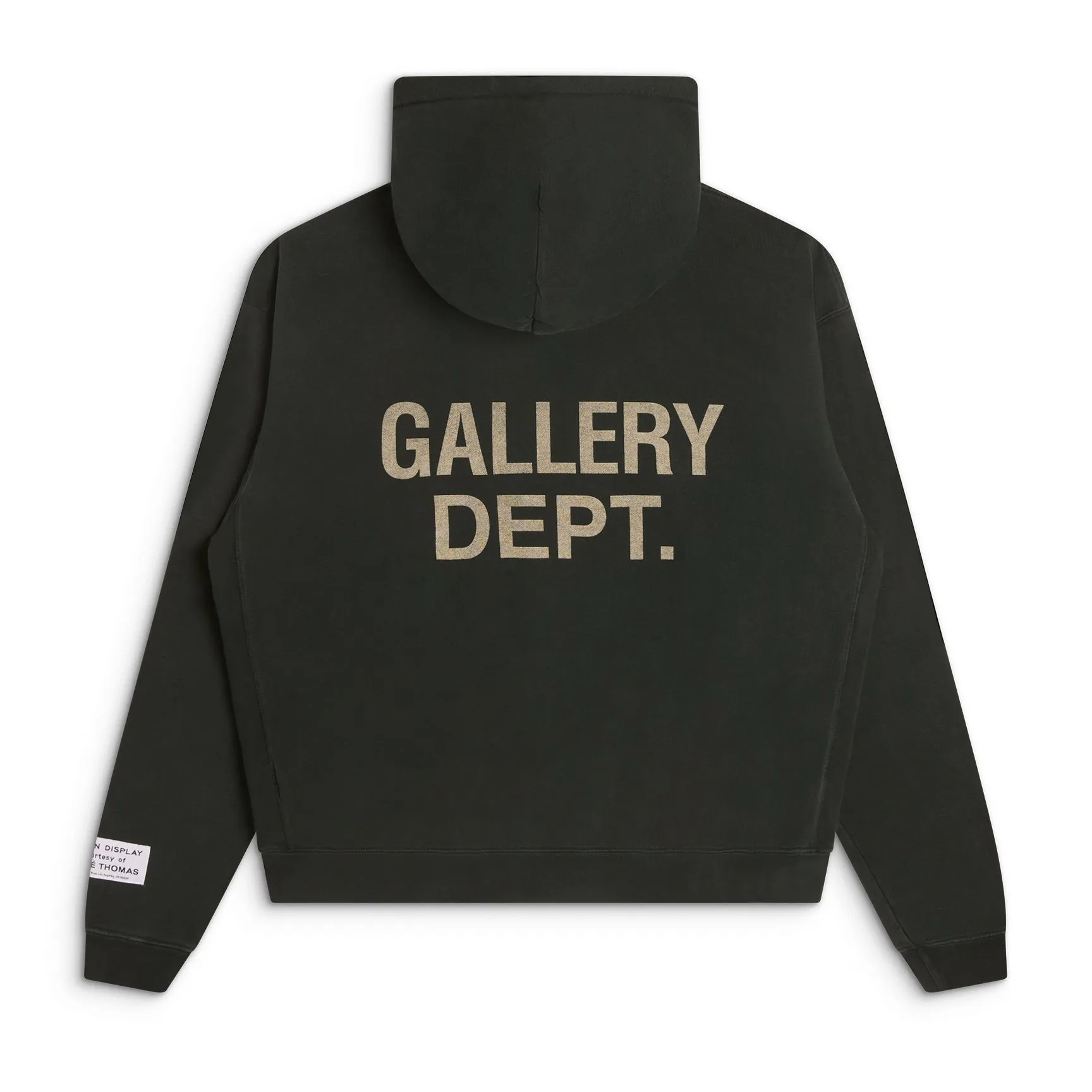 GALLERY DEPT. 90'S GD LOGO HOODIE 90's retro destruction English hoodie blue and black S-XL ⚠️Note: The color of this style should be green and black, not black! Requires custom weaving and dyeing. 500g high weight sweatshirt fabric. Fleece treatment on the inside. Overall wide and comfortable. Loose fit. Trendy and fashionable. Consistent with the original. Discharge printing process. Consistent with the original hang tag. Hanging grain with G LOGO.